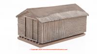 44-163 Bachmann Scenecraft Pendon Grotty Large Shed 80mm x 47mm x 36mm